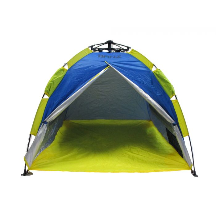Banz - UV Shelter - UPF50+ Strandtent - Klein - Blauw/geel